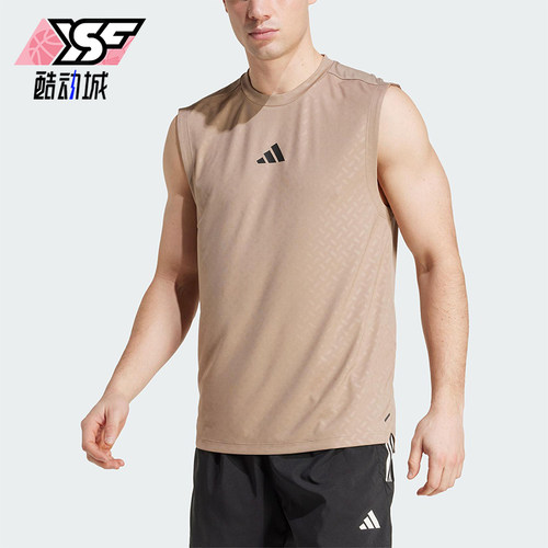 Adidas/阿迪达斯正品夏季男士凉爽运动经典健身无袖背心JX6293