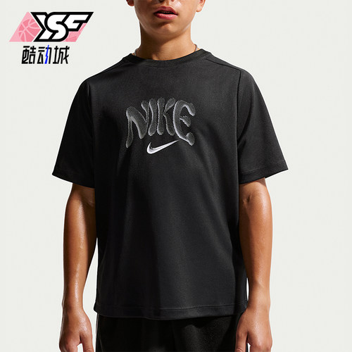 Nike/耐克正品Multi Refresh大童短袖圆领舒适T恤IO0737-010