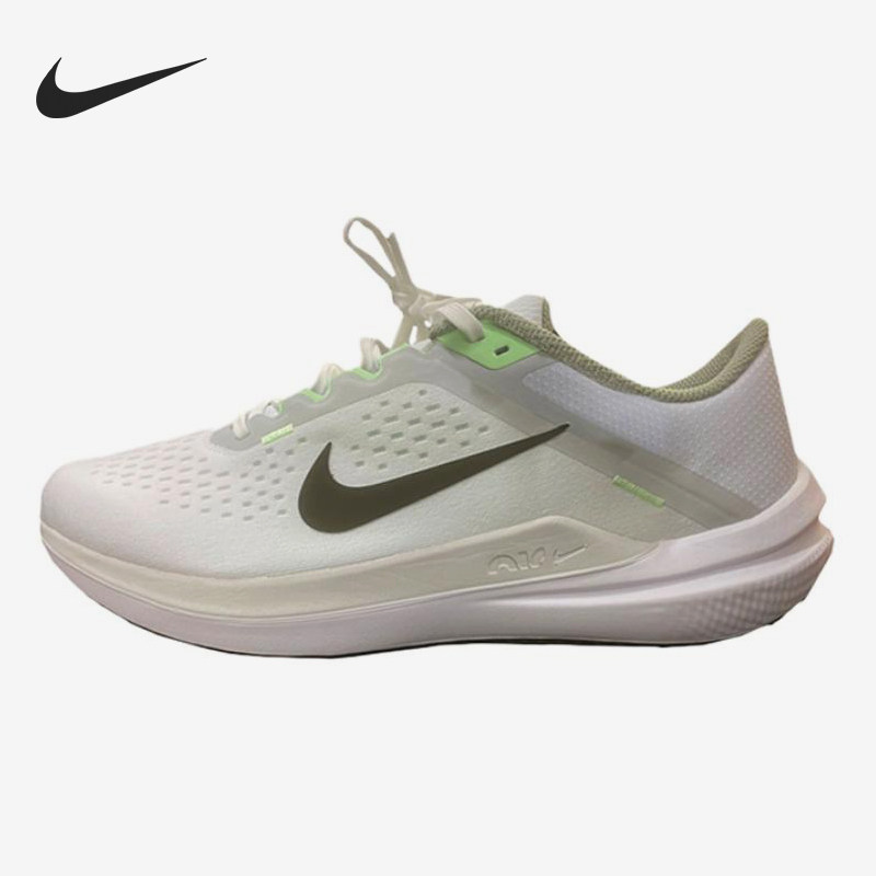 Nike/耐克正品AirWinflo10新款男白绿色鞋跑步鞋IM3373-131