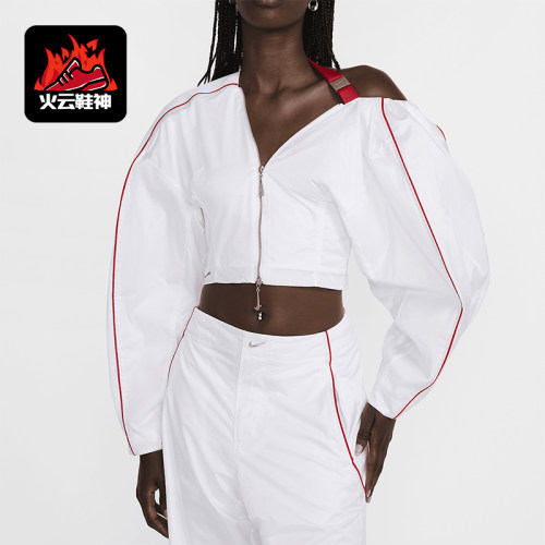 耐克女士宽松经典夹克外套