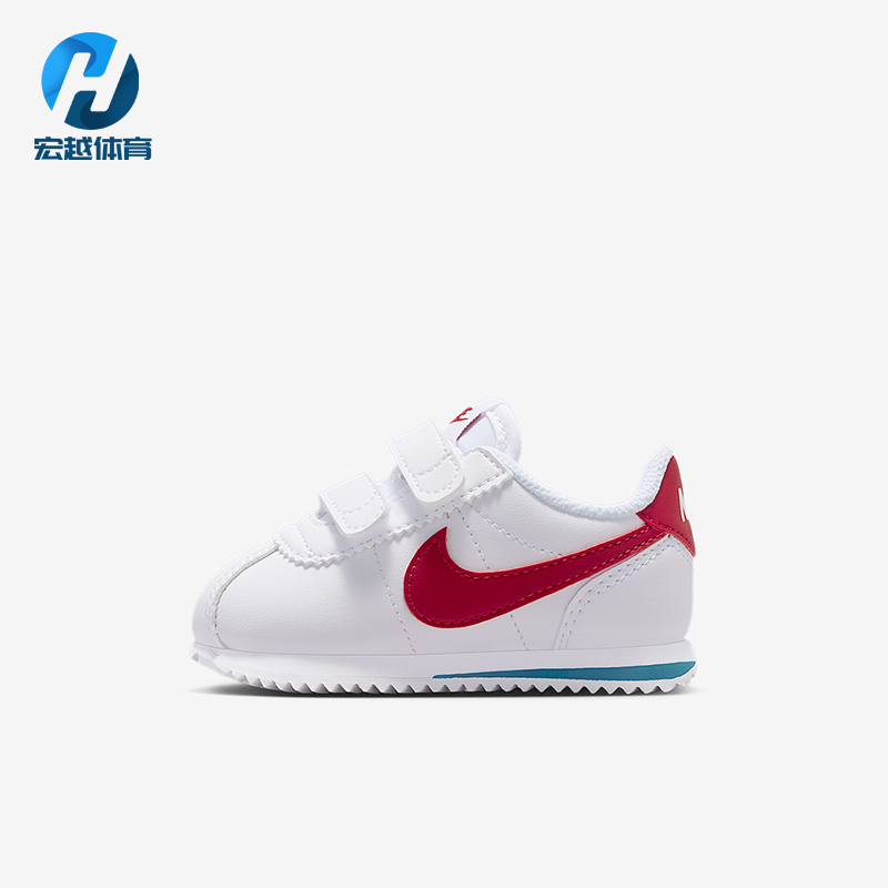 Nike/耐克正品Cortez婴童低帮休闲魔术贴轻便运动鞋IM2209-101