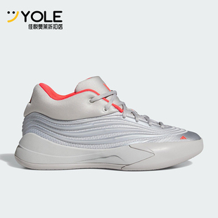 SHOES男女耐磨中帮减震篮球鞋 Adidas DAME KJ4398 阿迪达斯正品