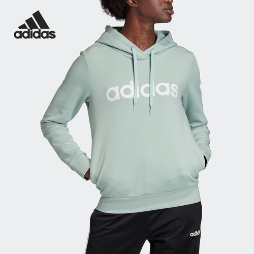Adidas/阿迪达斯正品运动新款女子休闲舒适连帽卫衣GP8735