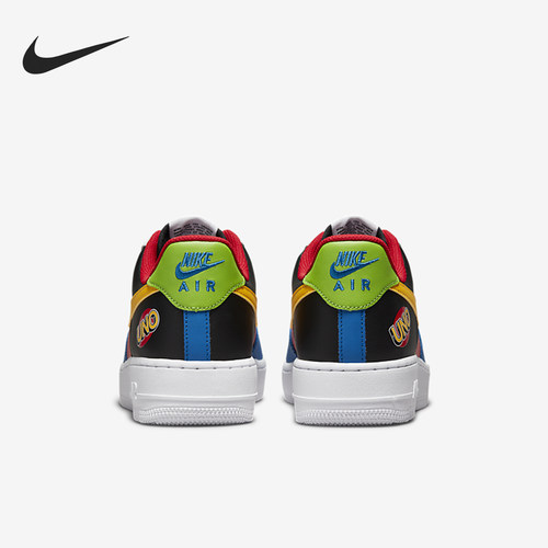 Nike/耐克正品Air Force男士经典拼接时尚轻便板鞋DC8887-100