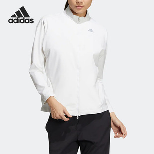 新款 秋季 女子高尔夫运动夹克外套HG1740 阿迪达斯正品 Adidas