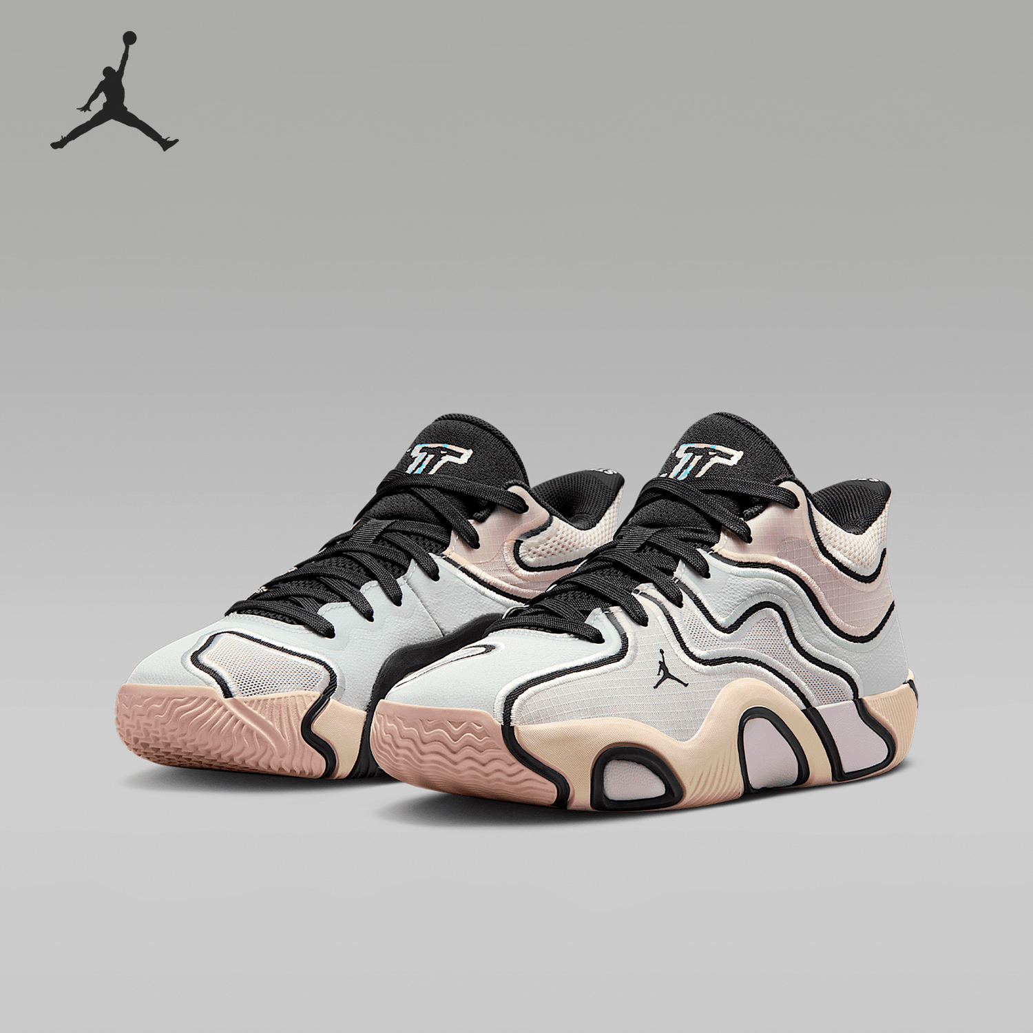 Nike/耐克正品JORDAN GS女子大童时尚经典缓震篮球鞋HF3136-008