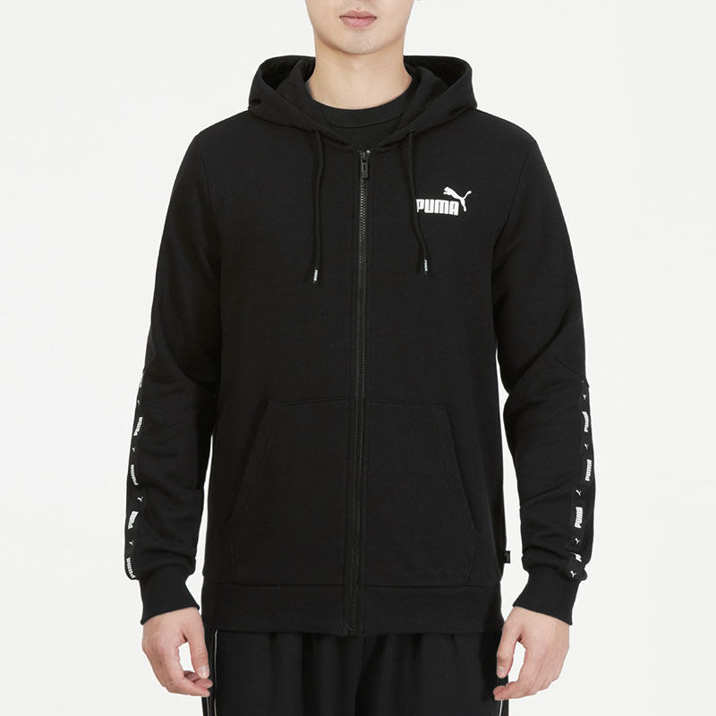 Puma/彪马正品休闲男子连帽宽松时尚运动夹克外套 849555-01,运动服/休闲服装,运动茄克/外套,淘宝优惠券,粉丝福利购,淘宝优惠卷