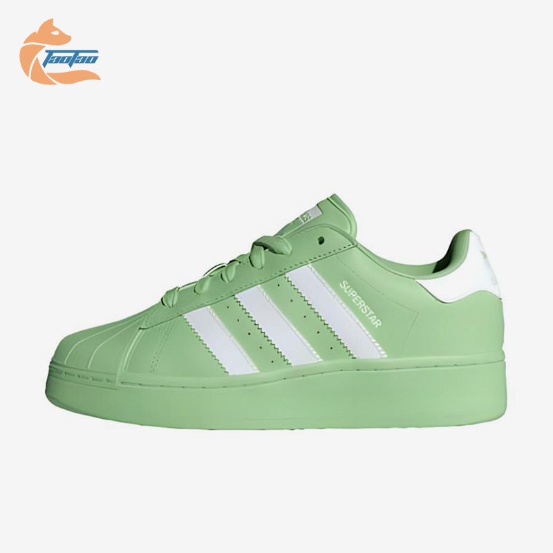 Adidas/阿迪达斯正品三叶草女士运动耐磨时尚防滑系带板鞋ID5729