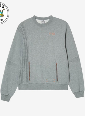 Puma/彪马正品春秋男士保暖圆领套头经典休闲运动卫衣532207-02