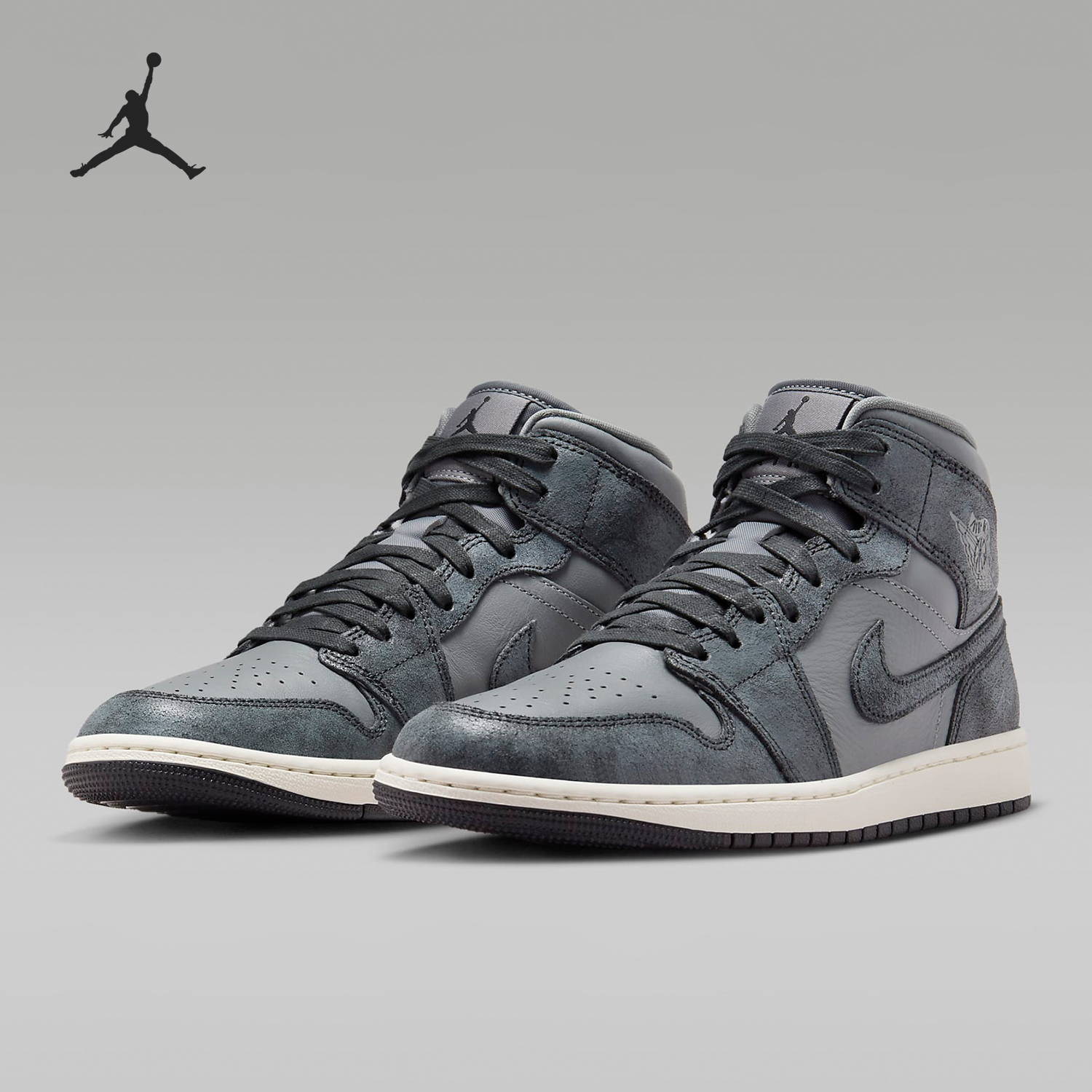 Nike/耐克正品Air Jordan 1 Mid SE女士运动休闲鞋FJ3448-001