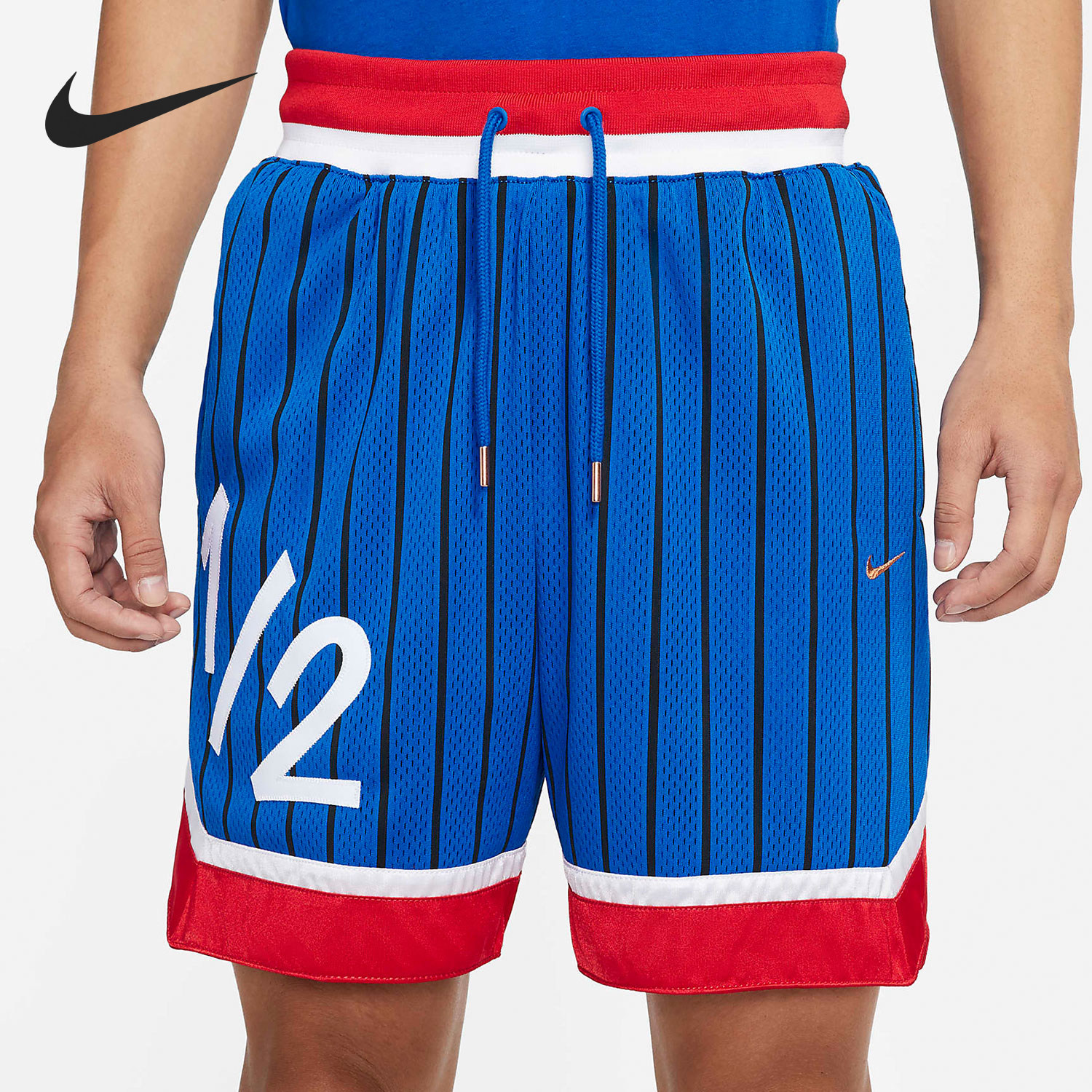 Nike/耐克正品夏季男士系带网面透气复古经典训练短裤DA5994-480