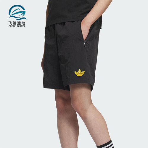 Adidas/阿迪达斯正品三叶草男士休闲宽松户外经典透气短裤KE5795