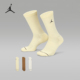 耐克正品 JORDAN男女款 透气中筒运动袜三双装 Nike DX9632 919