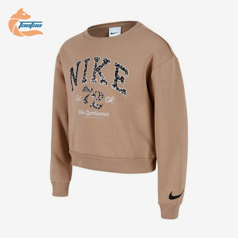 Nike/耐克正品2025冬季款小童日常圆领套头卫衣NY2442103PS-002