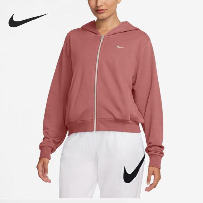 Nike/耐克正品当季新款女士拉链连帽日常针织外套FN2420-634