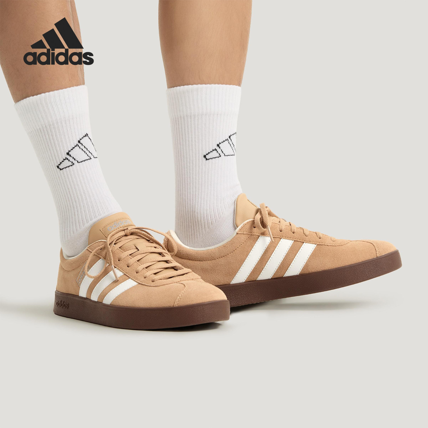 Adidas/阿迪达斯正品2026春季款男女日常运动耐磨低帮板鞋KH5553,运动鞋new,板鞋,淘宝优惠券,粉丝福利购,淘宝优惠卷