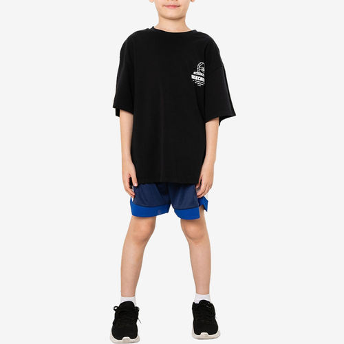 Skechers斯凯奇正品篮球系列儿童柔软亲肤短裤P225B085-007D