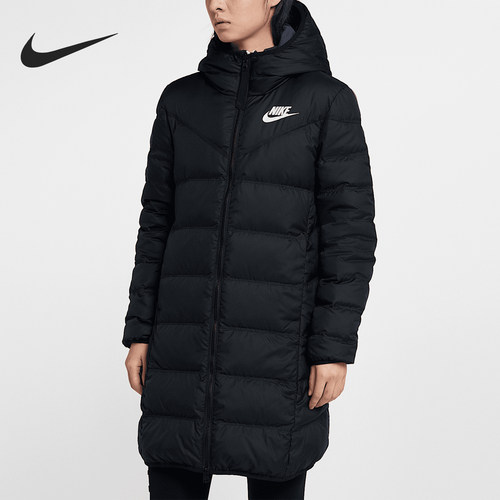 Nike/耐克正品新款女士双面穿保暖运动连帽羽绒服939441-010
