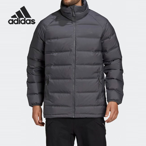 Adidas/阿迪达斯正品冬季男子立领户外运动保暖羽绒服FT2530