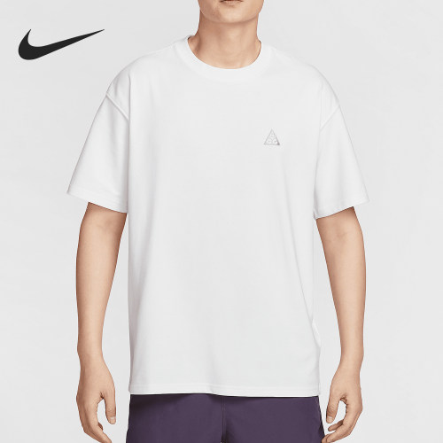 Nike/耐克正品2025夏季款男士时尚印花针织短袖IF0371-121