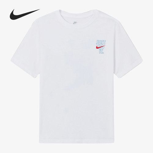 Nike/耐克正品JUST DO IT.高考满分夏季男子短袖DX0322-100