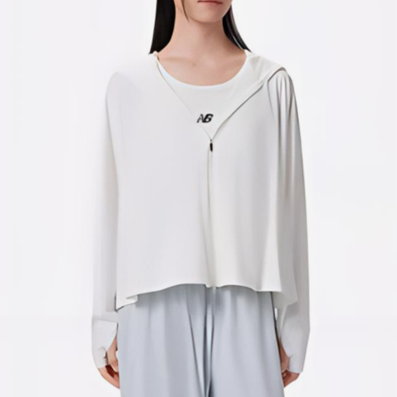 New Balance/NB正品新款女子潮流百搭连帽夹克外套MDE24222-IV