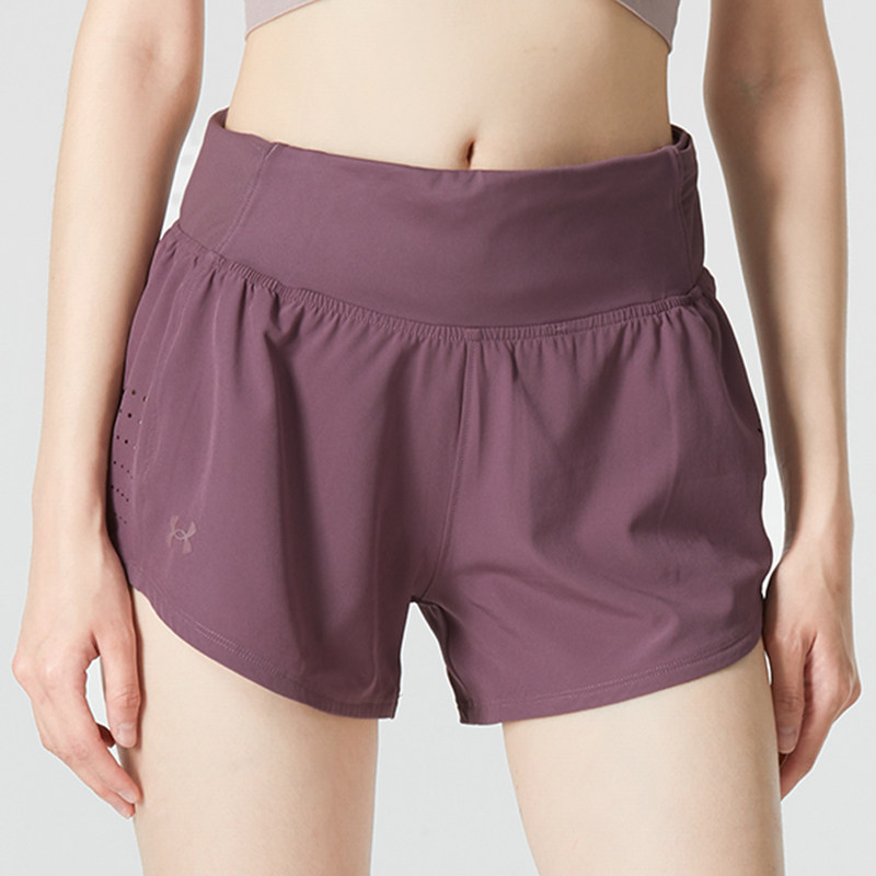 UA/安德玛正品运动女士轻盈简约休闲跑步时尚复古短裤1361379-554,运动服/休闲服装,运动中长裤／短裤,淘宝优惠券,粉丝福利购,淘宝优惠卷