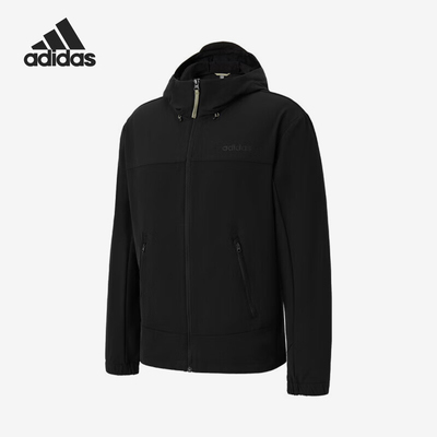 Adidas/阿迪达斯正品春季款男士徒步旅行外出经典运动外套JL5912
