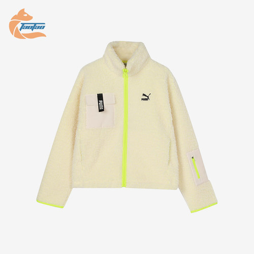 Puma/彪马正品Trail sherpa FZ Jacket女士经典拉链外套928727-01