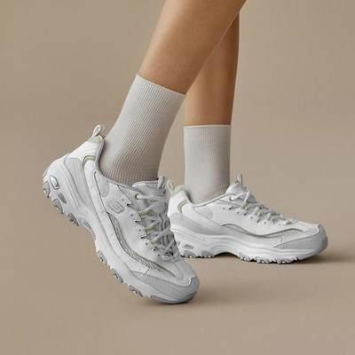 Skechers/斯凯奇正品四季款女士日常时尚绑带运动休闲鞋150534