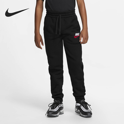 Nike/耐克正品运动大童系带经典休闲针织透气长裤CI2911-013