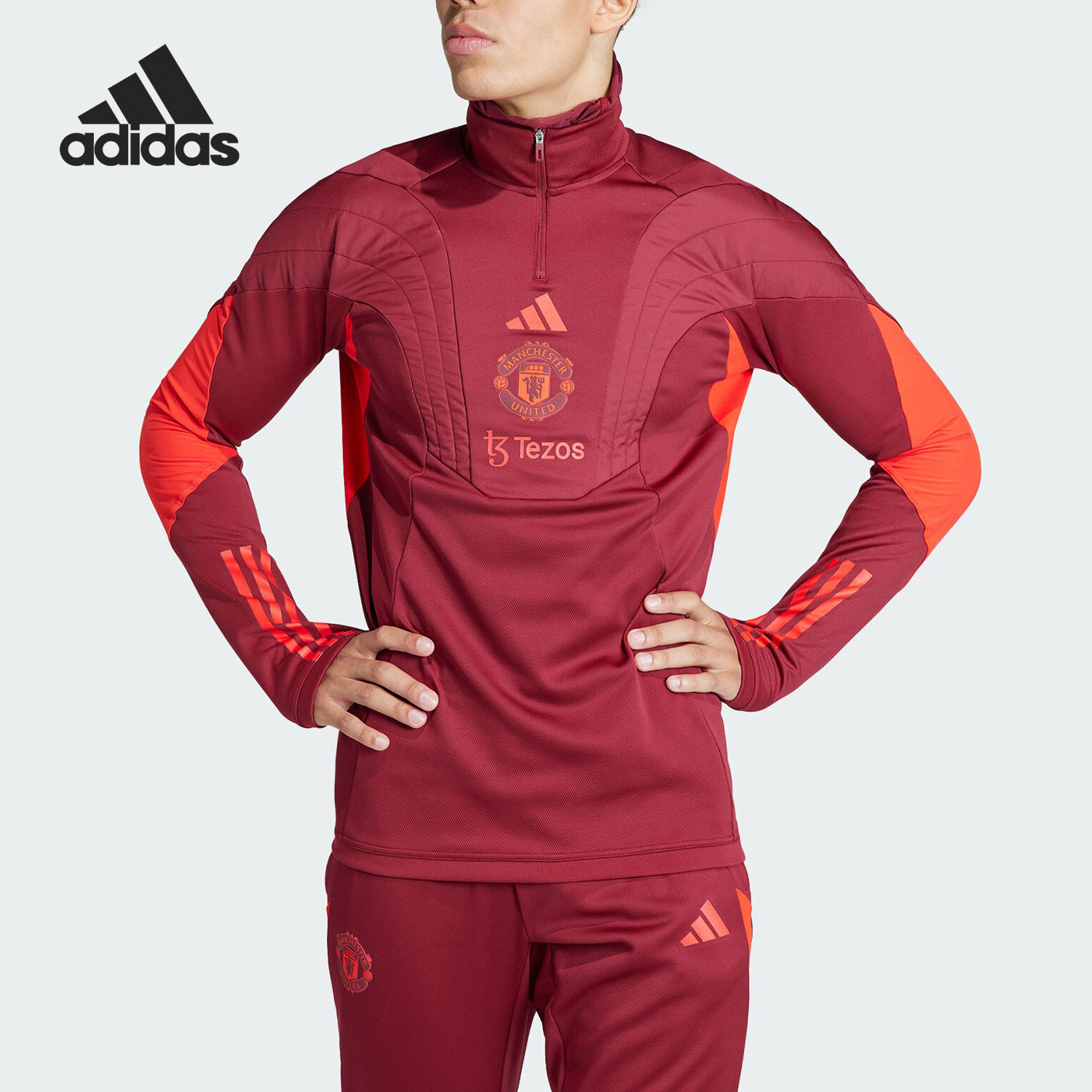 Adidas/阿迪达斯正品曼联足球训练男士运动卫衣套头衫IA7279,运动服/休闲服装,运动卫衣/套头衫,淘宝优惠券,粉丝福利购,淘宝优惠卷