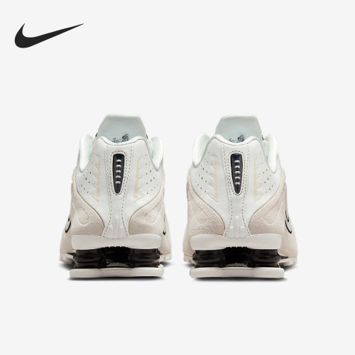 Nike/耐克正品 Shox R4 女士透气气柱缓震跑步鞋HQ7739-100