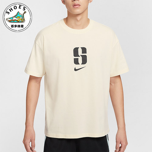 Nike/耐克正品2025男士休闲圆领套头印花透气篮球短袖IO4239-113