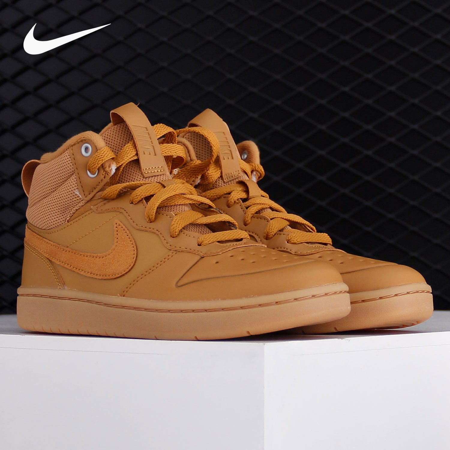 Nike/耐克正品 COURT BOROUGH (GS)女子大童运动休闲鞋BQ5442