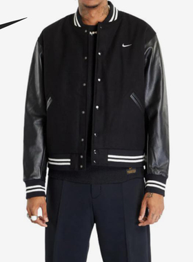 Nike/耐克正品Varsity Jacket男女单排扣经典夹克外套FD7845-010