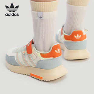 Adidas/阿迪达斯正品三叶草小童经典休闲透气运动鞋KI9889