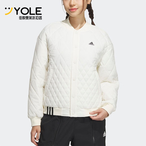 阿迪达斯正品女子防风棉服