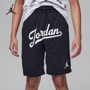耐克正品 HM4741 Jordan新款 大童系带网眼布短裤 010 夏季 Nike
