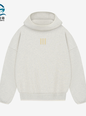 Adidas/阿迪达斯正品ATHLETICS 男女宽松经典针织休闲卫衣IS5308