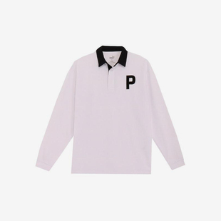 经典 彪马正品 624880 Puma POLO衫 时尚 运动男士 简约潮流拼接长袖