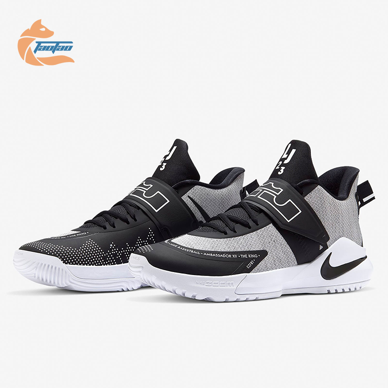 耐克詹姆斯使节12湖人男子篮球鞋