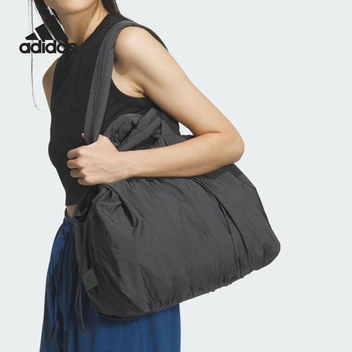 Adidas/阿迪达斯正品2025年秋季女士经典运动收纳便携拎包JZ2141