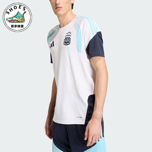 Adidas/阿迪达斯正品2026年男士轻薄透气经典日常短袖T恤JY7029