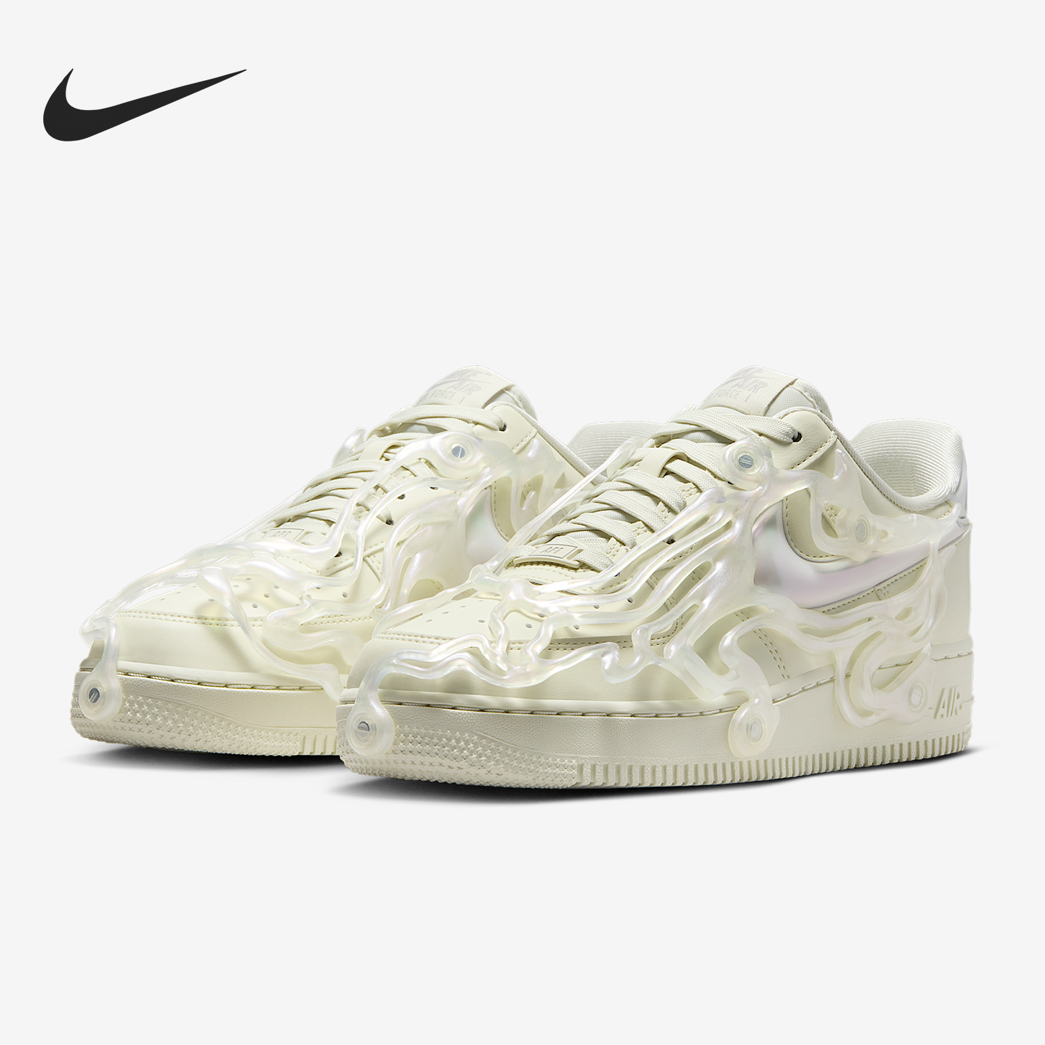 Nike/耐克正品Air Force 1 07 LX女士运动防滑时尚板鞋FZ2602-001