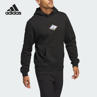 Adidas/阿迪达斯正品新款男士高尔夫运动连帽套头衫IX9237