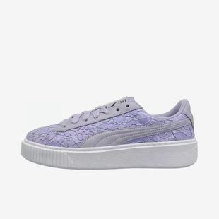 休闲厚底耐磨板鞋 Puma 女士舒适运动时尚 彪马正品 2024新款