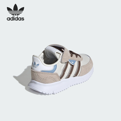 Adidas/阿迪达斯正品三叶草婴童魔术贴轻盈耐磨运动鞋KI8788