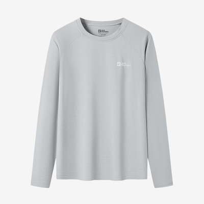 狼爪休闲男士宽松长袖T恤