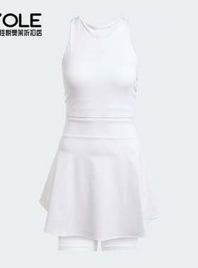 Adidas/阿迪达斯正品TENNIS Y-DRESS女士网球修身连衣裙JE7098